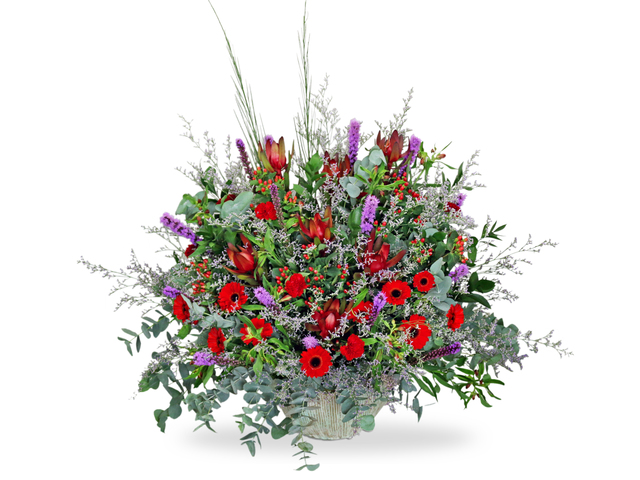 Florist Flower Arrangement - Congratulations Florist stand BG11 - L76602281 Photo