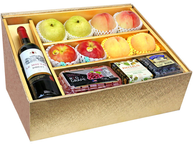 Fruit Basket - Mid Autumn Panorama Fruits Gift Box M10 - 0DP0802A3 Photo