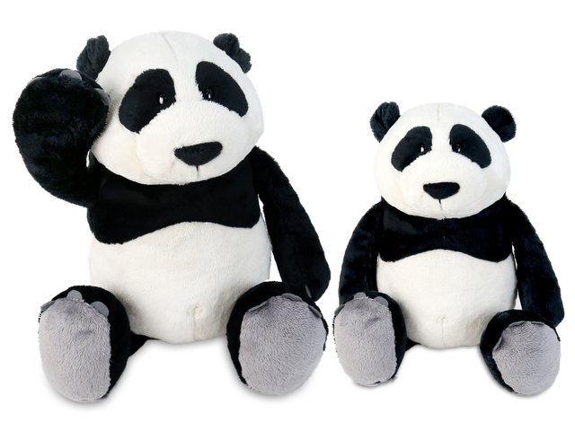 Teddy Bear n Doll - Nici Panda - TN1113A1 Photo