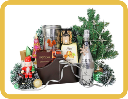 Christmas Food Wine Hamper