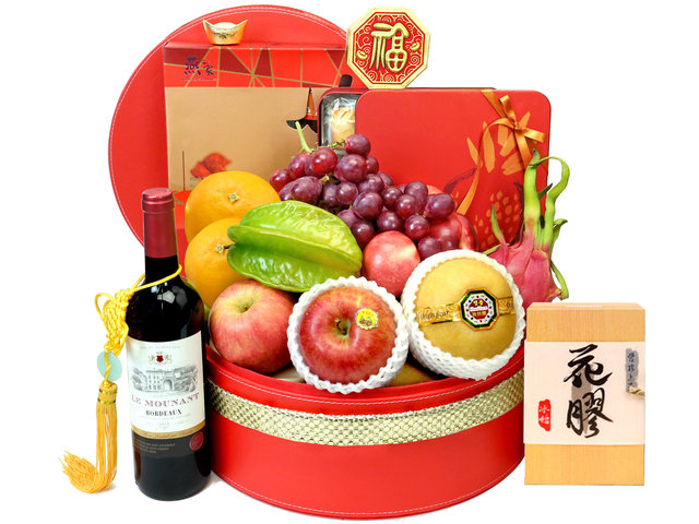 新年果篮Hamper - 新年水果礼篮 Z6 - CH20104A1 Photo