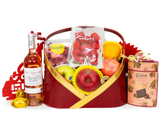 新年果籃Hamper - 新年美食水果禮籃 Hampers FH237 - CH21129B8 Photo